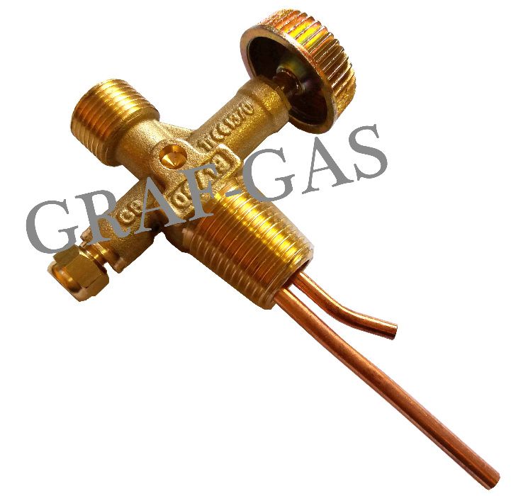 Zawory zawór gazowy do butli gazowej turystycznej propan butan 3 kg