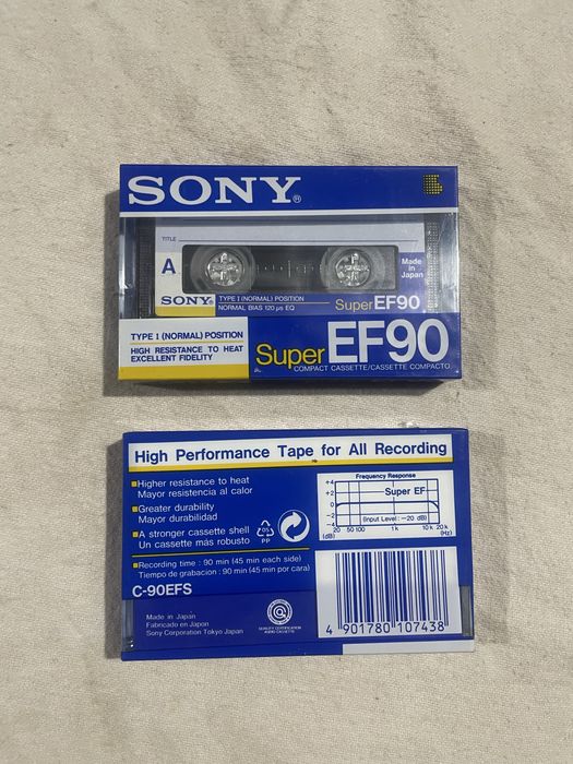 Аудиокассета SONY EF90