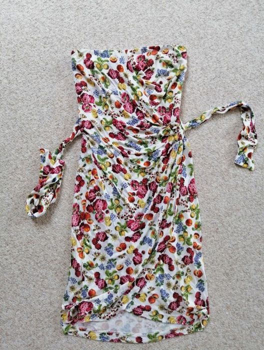 NOWA wiskozowa sukienka Mango