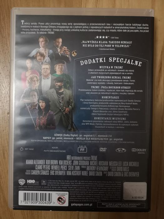 Treme sezon 1 2 i 3 serial dvd