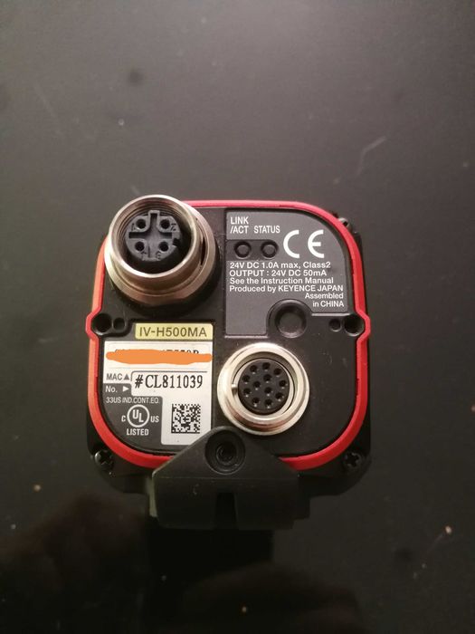 Kamera keyence IV-H500MA + przewód zasilający.