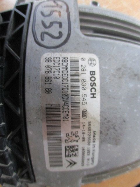 Centralina motor / ECU PEUGEOT 208