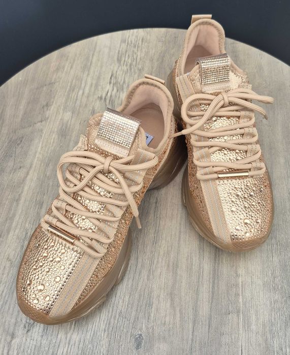 Buty damskie Steve Madden Maxima-R Rose Gold rozmiar 37