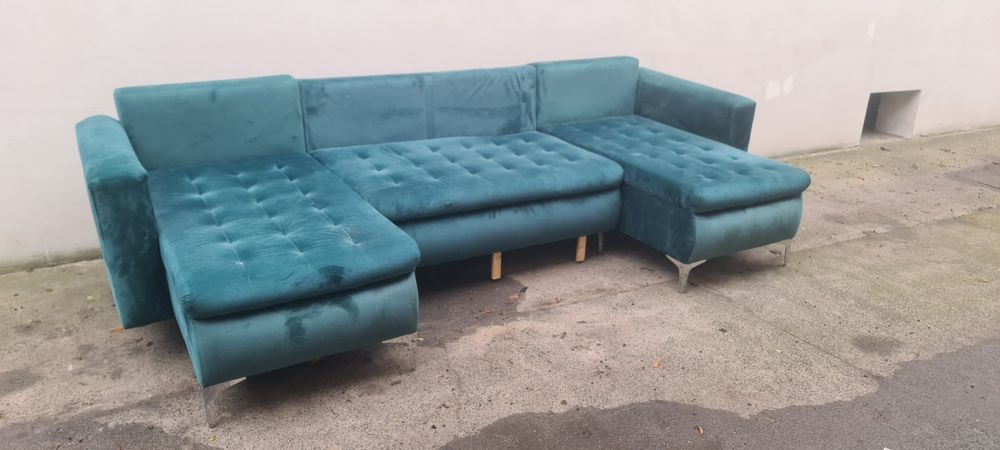 Kanapa w kształcie C 2500x 1450 oddam za darmo