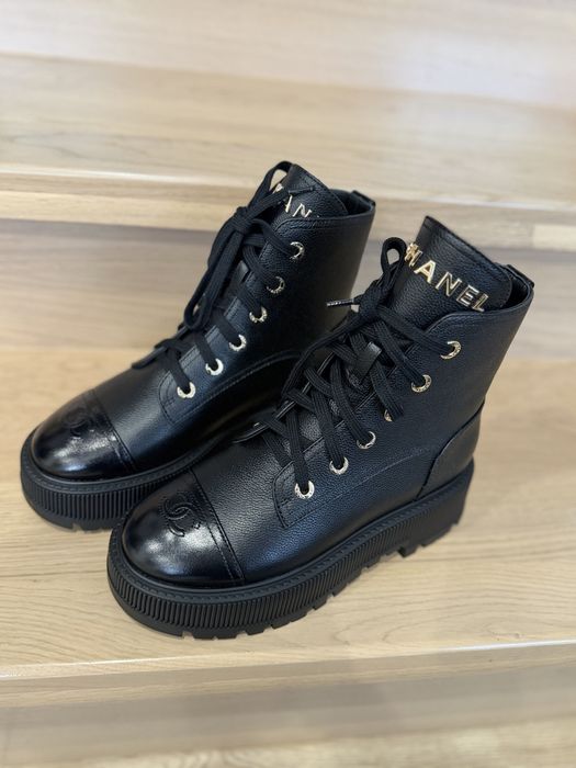 Ботинки chanel оригинал шанель , ботінки, чоботи