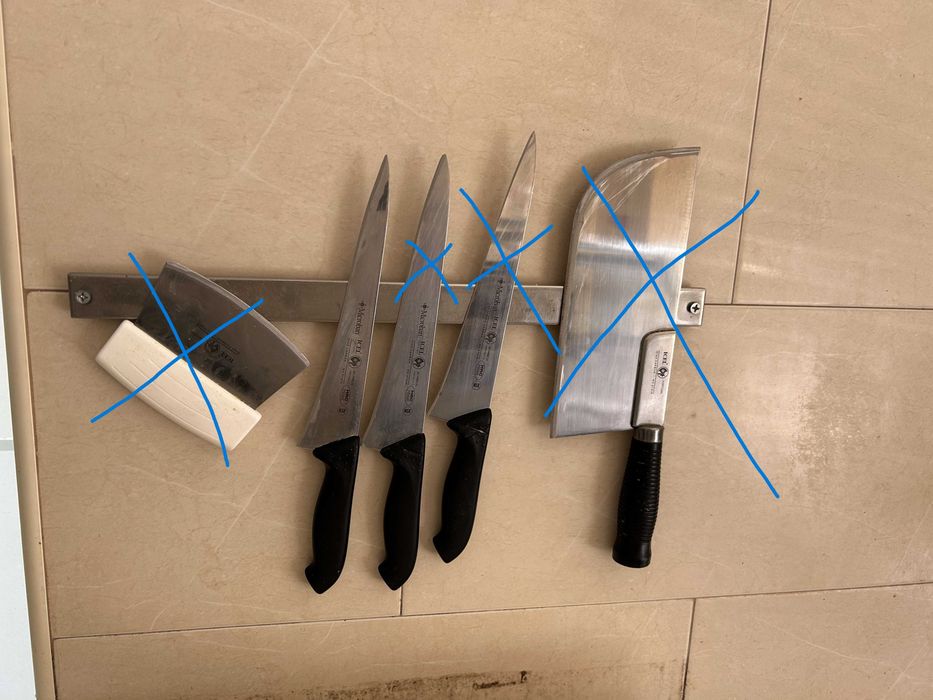 Acessório profissionais talho ,cozinha, ind. alimentar, caça