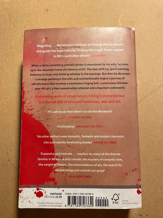 Killing Commendatore by Haruki Murakami