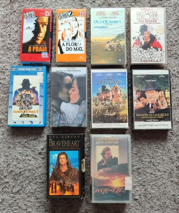 8 Filmes VHS originais