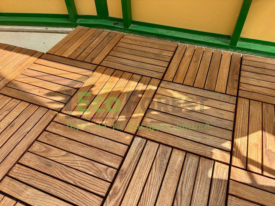 Садовый паркет від виробника 320х320мм