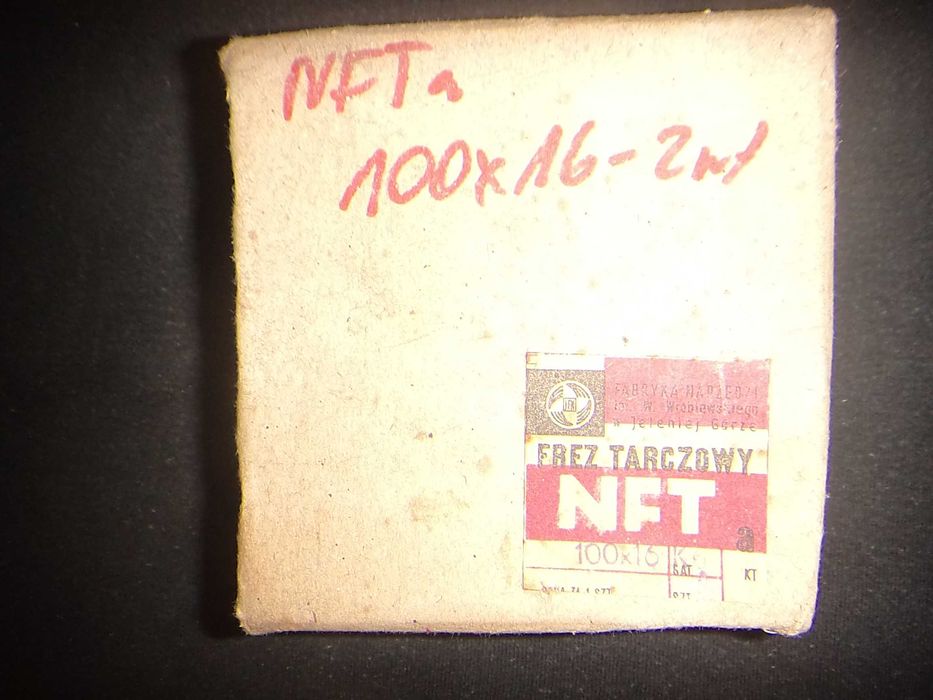 Frez tarczowy NFTa 100 x16