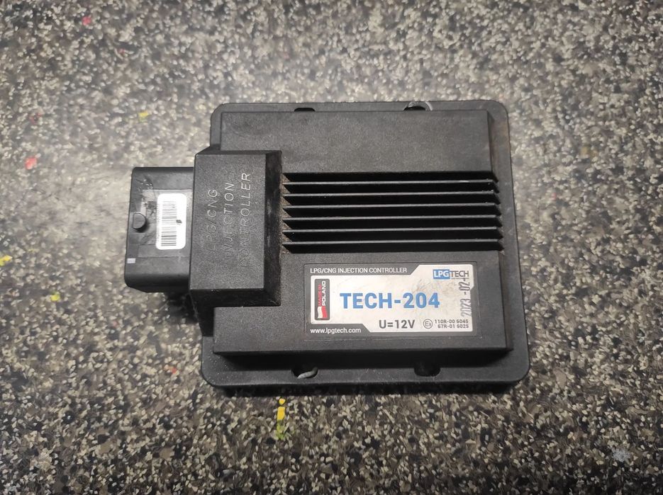 STEROWNIK GAZU LPG TECH-204 110R-00 6045 SPRAWNY GWARANCJA WYSYŁKA !!!