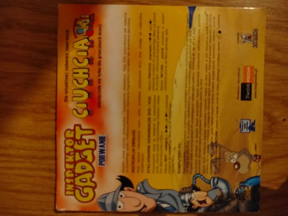 Inspektor Gadżet Porwanie DVD