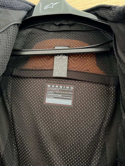 Kurtka motocyklowa skórzana Alpinestars GP Force rozm 48