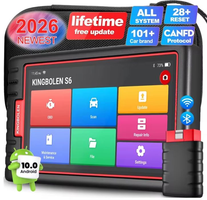 Diagnostyczny Kingbolen S6 Wszystkie systemy + 28 funkcji serwisowych