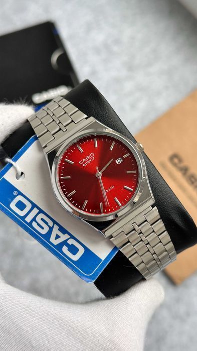 Годинник Casio MTP-VC01 Silver Red / Часы наручние касио A159 | AQ 230