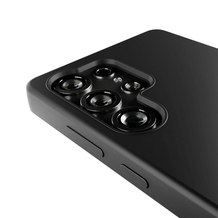 Etui silikonowe Puro Icon do Samsung Galaxy S25 Ultra - czarne