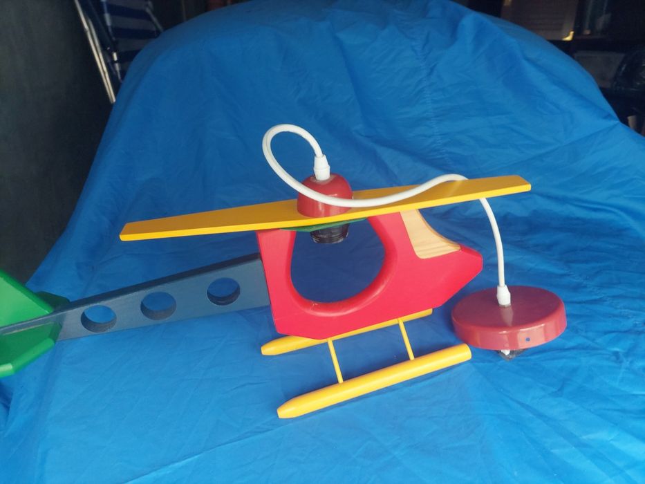 Candeeiro infantil Helicópetro