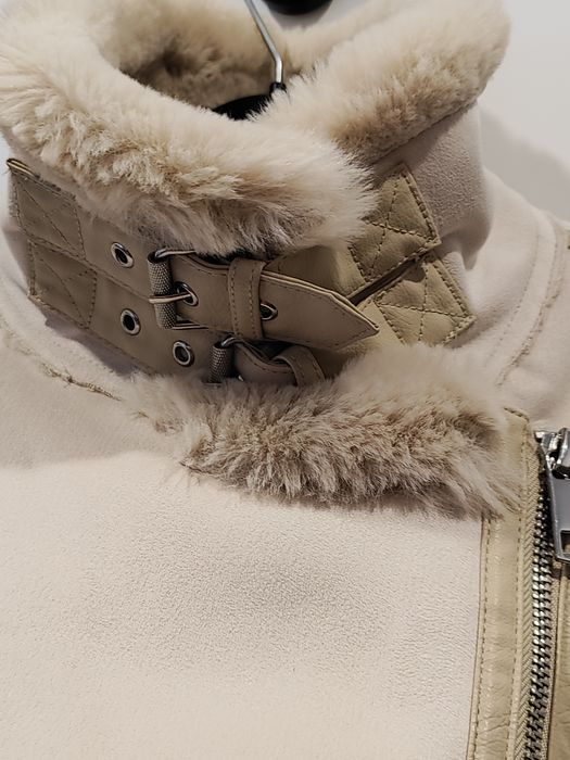 Женская дублёнка авиатор ZARA .
