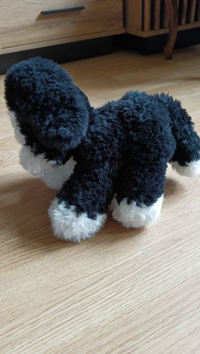 Maskotka ręcznie robiona border collie handmade