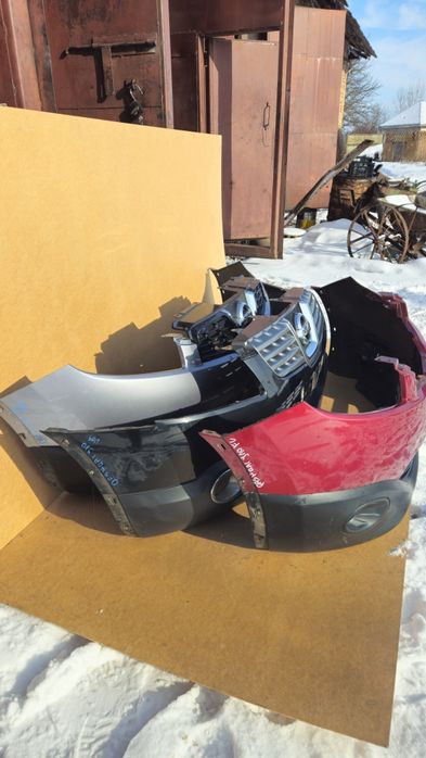 Бампер на нісан кашкай Nissan Qashqai рестайл