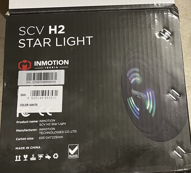 Hoverboard Inmotion SCV H2 star ligth