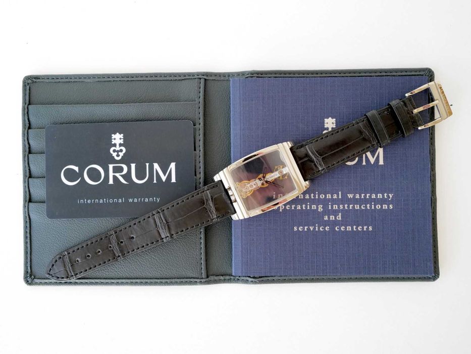 Corum Golden Bridge 18K White Gold