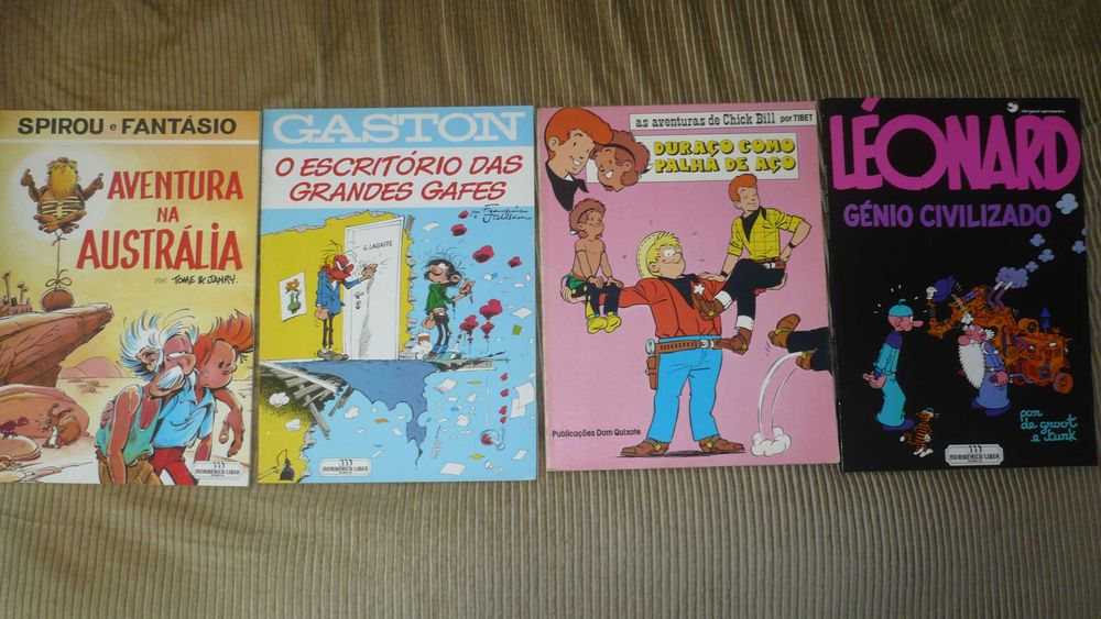 Livros de banda desenhada - anos 80/90