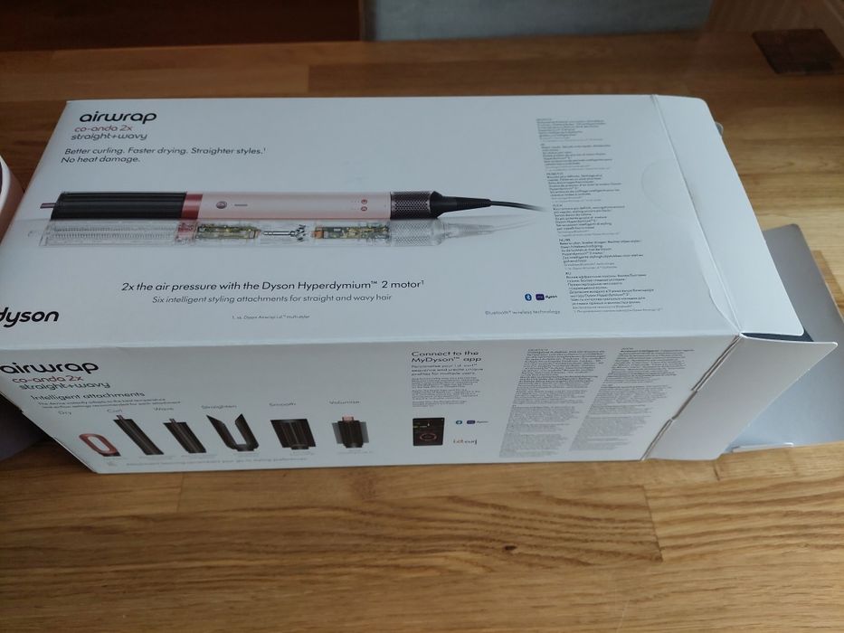 Suszarko-lokówka Dyson Airwrap Co‑anda 2x Straight+Wavy
