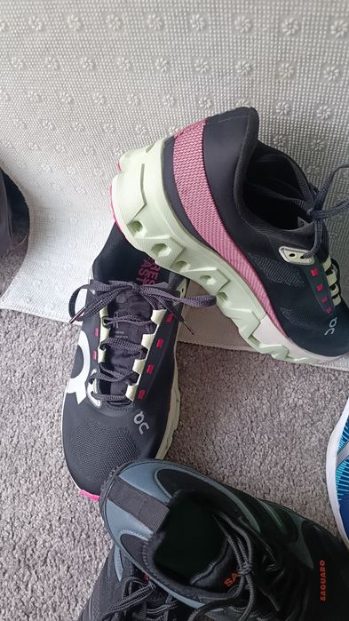 Женские, мужские кросовки Asics, Solomon,  On Cloudmonster Hyper