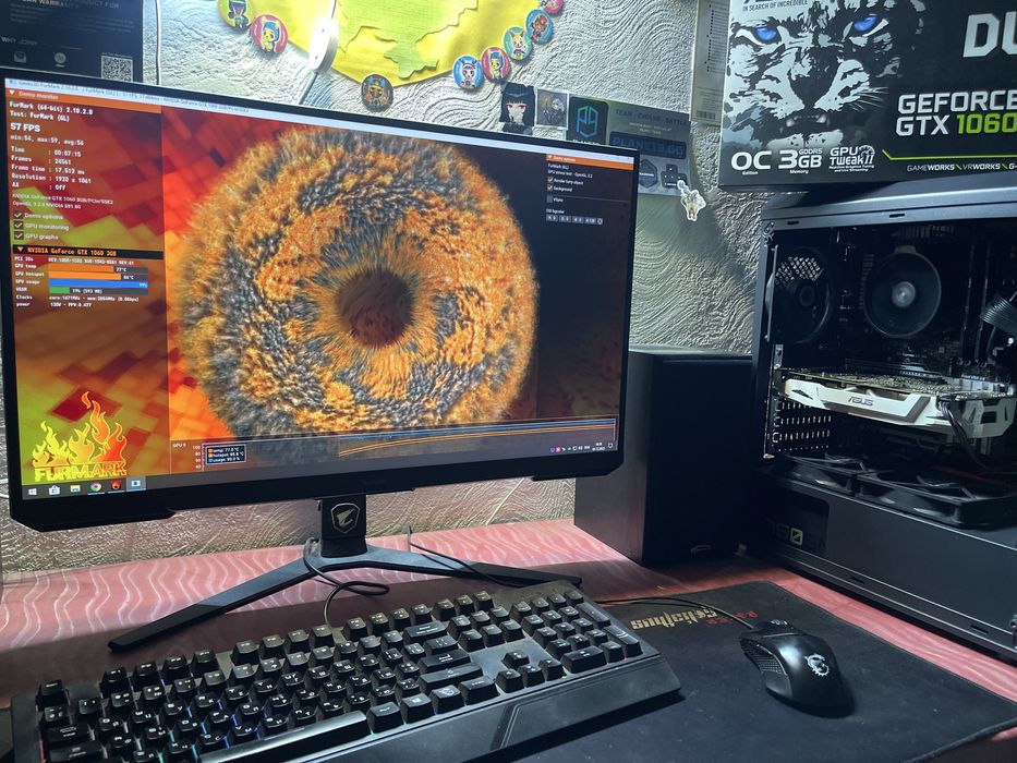 Игровой пк/Компьютер/Rayzen/ASUS 1060!