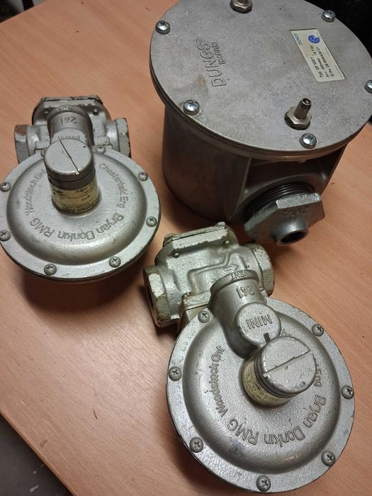 Filtr gazu /powietrza Dungs i regulator ciśnienia gazu Bryan Donkin