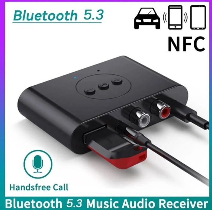 Odbiornik Audio Bluetooth 5.3 , gratis kable - wyprzedaż