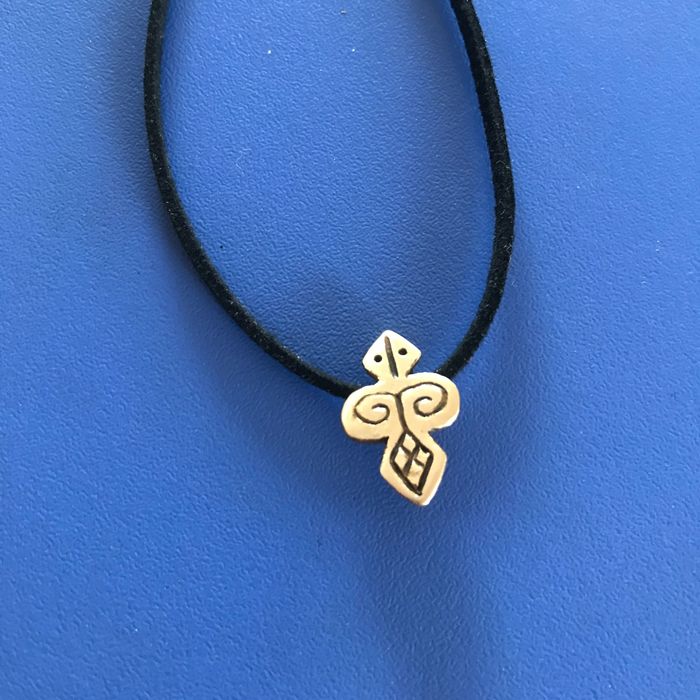 Українська прикраса Берегиня чокер на шнурі дукач