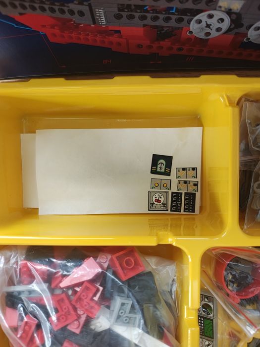 LEGO Technic 8839 Supply Ship (1992) | 100% Kompletny STAN KOLEKCJONERSKI Unikat
