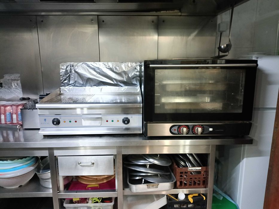 Venda de equipamentos de restauração