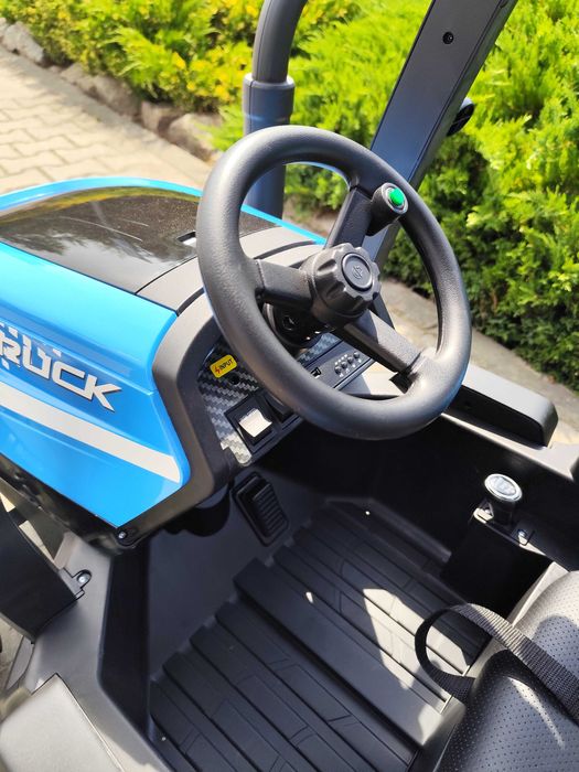 Duży Traktor Na Akumulator z Przyczepką - 24V - 400W - NOWE - PILOT