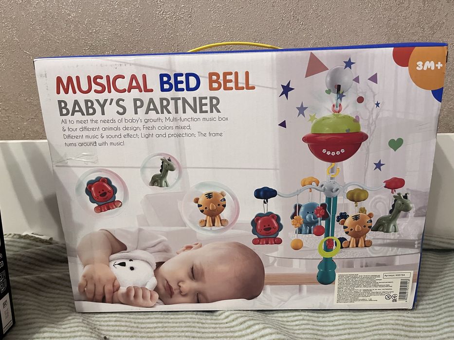 Музичний мобіль musical bed bell