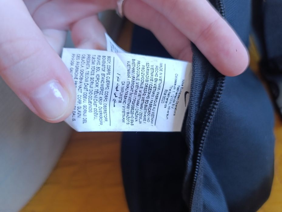 Męska czarna nerka Nike