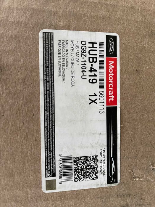 Ступица передняя DG9Z-1104-U Lincoln MKZ Ford Fusion 2013-2020: 12