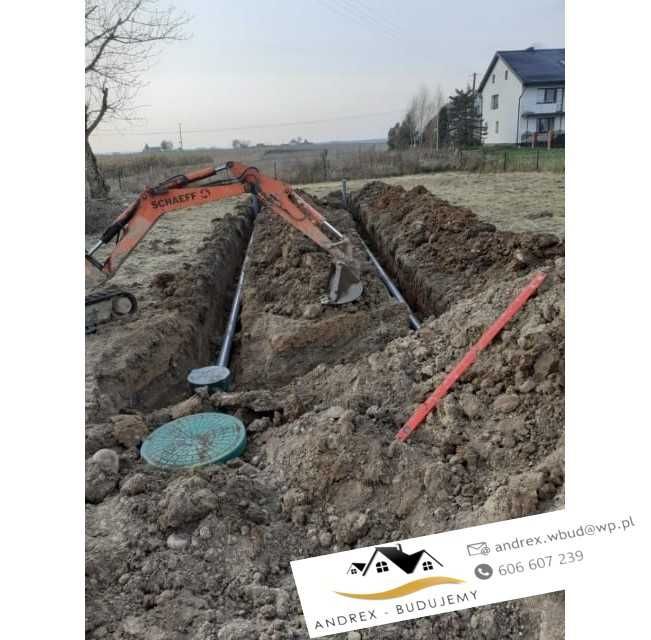 budowa domów pod klucz remonty adaptacje elewacje dachy ogrody koparka