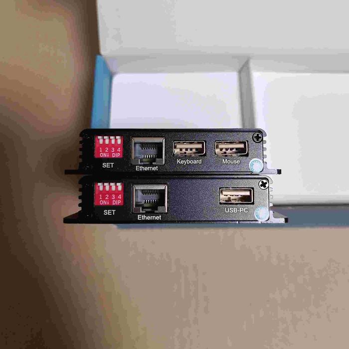 HDMI KVM over IP Extender 300M Передача відео 1080p та USB по мережі