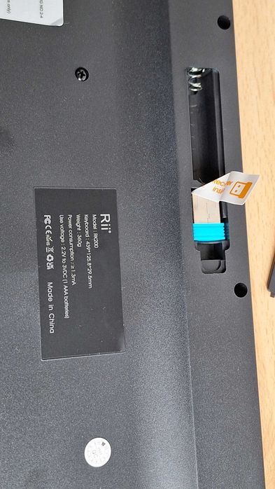 Teclado e rato, Rii RK200  Wireless - Trabalho e Casa