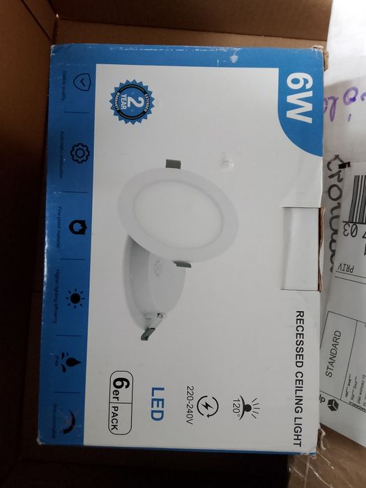 Halogeny nowe 6 sztuk 220v