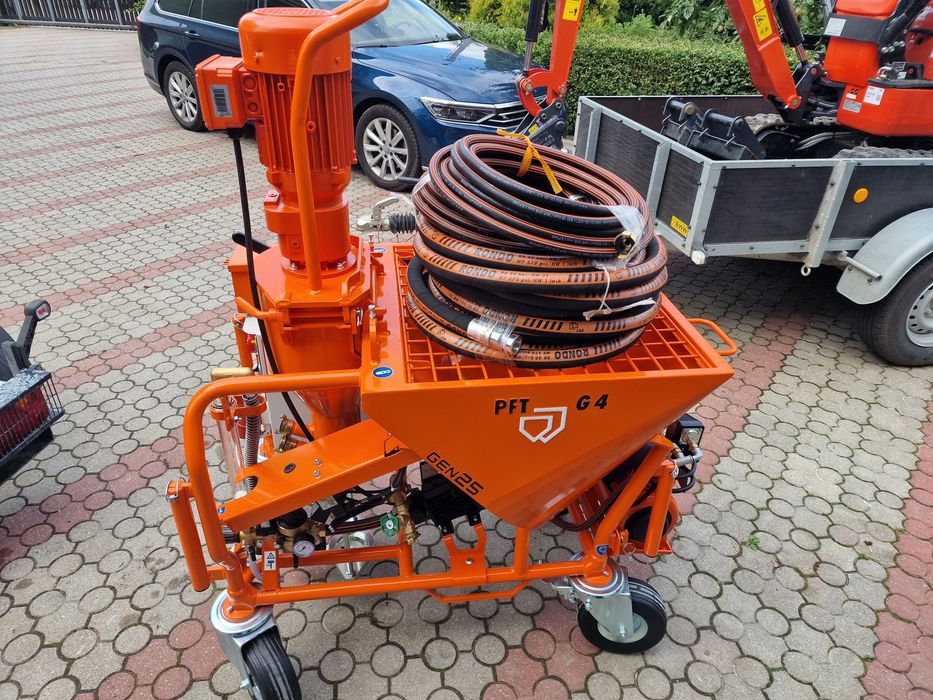 Wynajem agregat tynkarski PFT G4 z pompą