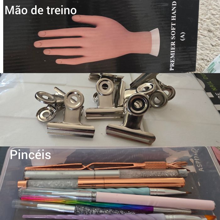 Material unhas gel/manicure
