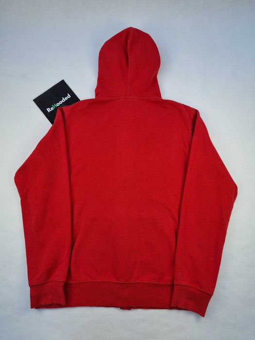 Czerwona zapinana bluza unisex The North Face Rozmiar M