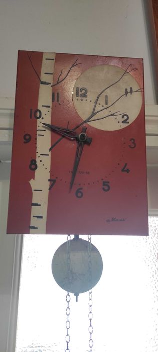 Часы маяк берёзка с маятником