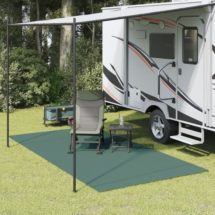 vidaXL Dywan Namiotowy Zielony 2x3 m