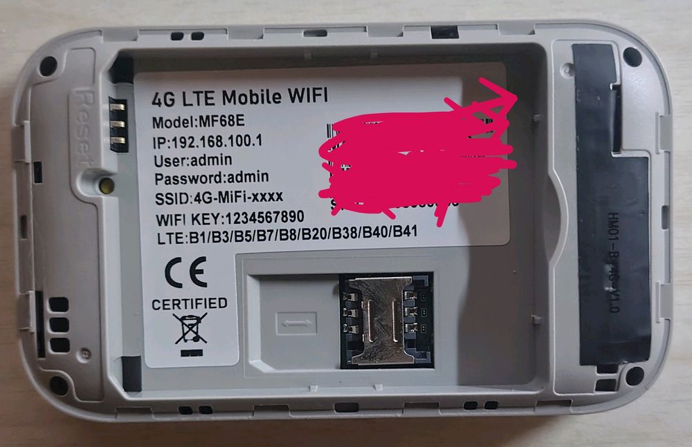 Мобільний 4G WiFi Router MF68E