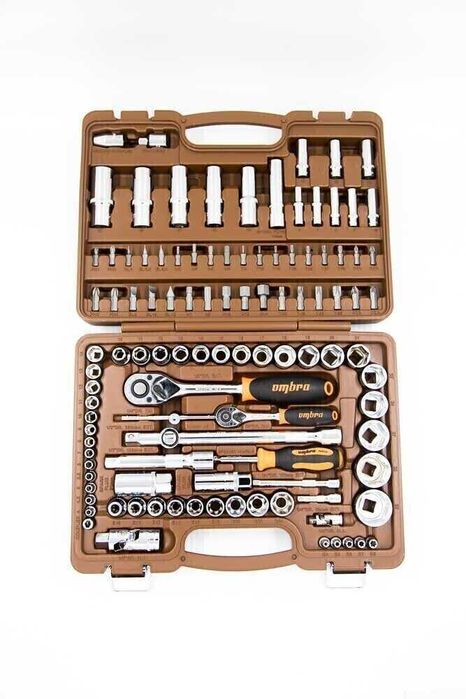 Набір інструментів Ombra 108 ел хром-ванадій набор головок ключей PL